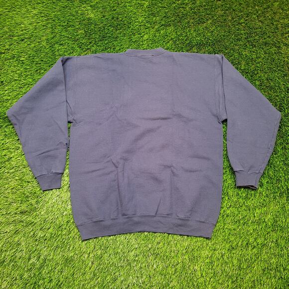 VTG 90s Auburn Tigers Sweatshirt Mens L Fits Large Boxy Crewneck USA Made - Picture 3 of 5